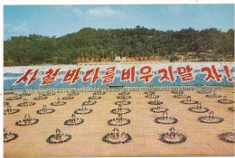 COREE DU NORD - 20° Anniv. De La République Populaire Dém. 1968 - Nos Pécheurs Se Mettent En Mer.. - Korea (Noord)
