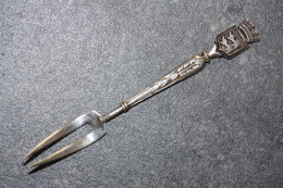 Cuillère De Collection (fourchette) "Armoiries Normandie" Cuiller - Spoon - Fork - Augis Lyon - Lepels