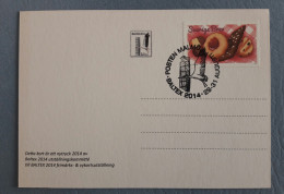 SWEDEN  Baltex 2014 Commemorative Post Mark And Postcard - Otros & Sin Clasificación