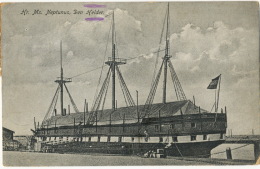 Hr Ms Neptunus Den Helder Voilier 3 Mats  Used 1922 To St Jean De Moirans Isere - Den Helder