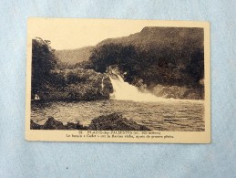 Carte Postale Ancienne : Plaine Des Palmistes : Le Bassin Cadet Sur La Ravine Sèche, Timbre 1938 - Other