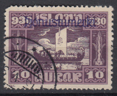 IJSLAND - Michel - 1930 - Nr 47 - Gest/Obl/Us - Dienstmarken
