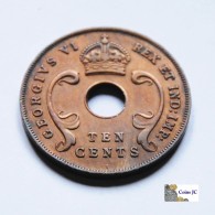 East Africa - 10 Cents - 1941 - Colonies