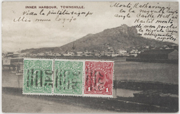 Inner Harbour - Townsville - Queensland (QLD) - Australia - Stamps King George V - Year 1920 - Townsville