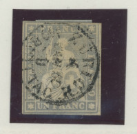 Helvétia, 31 D Ø ,(Z 31) (papier Mince), Cote 900 €, - Used Stamps