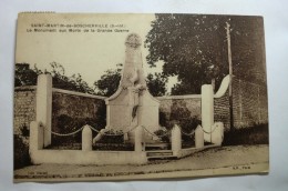D 76 - Saint Martin De Boscherville - Le Monument Aux Morts De La Grande Guerre - Saint-Martin-de-Boscherville