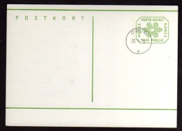 NORVEGE ENTIER POSTAL  POSTKORT  NORGE OSLO 1986 - Postal Stationery