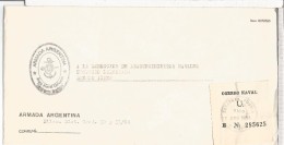 ARGENTINA CC CORREO OFICIAL NAVAL BASE NAVAL USHUAIA - Service