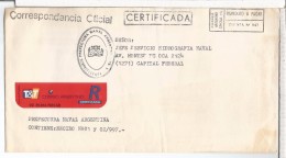 ARGENTINA CC CORREO OFICIAL NAVAL PREFECTURA ITA IBATE - Oficiales