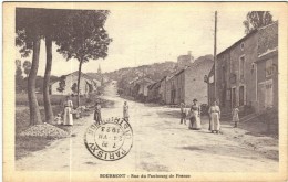 CARTE POSTALE ANCIENNE DE BOURMONT - Rue Du Faubourg De France - Bourmont