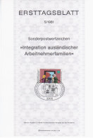 Germany Deutschland 1981-05 Integration Auslandischer Arbeitnehmerfamilien Integration Of Foreign Employee Families Bonn - 1981-1990