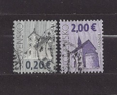 Slovakia  Slowakei  2009 Gest.  Mi 601, 604 Cultural Heritage Of Slovakia. Kulturerbe. - Used Stamps