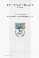 Germany Deutschland 1975-08 Europaisches Denkmalschutzjahr, Monument Protection Year, Canceled In Berlin - 1974-1980