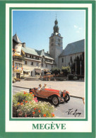 74-MEGEVE- LA PLACE DE L 'EGLISE - Megève