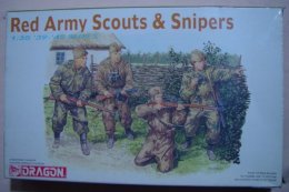 Red Army Scouts & Snipers 1/35  ( Dragon ) - Beeldjes