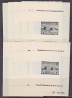 Belgie 1942 Muziekkapel Blok Ongetand PR48 10x ** Mnh (30359) - Privat- Und Lokalpost [PR & LO]