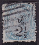 Tasmania 1891 SG 168 £4.25 Used Broken D Variety - Used Stamps