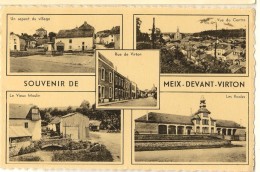 Meix- Devant- Virton- Souvenir- 5 Vues-cpsm - Meix-devant-Virton