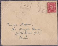 AUSTRALIA, 1949,  Cover Victoria To India, - Lettres & Documents