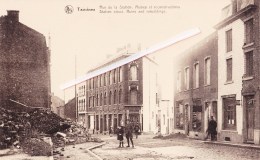 TAMINES - Rue De La Station, Ruines Et Reconstructions - Station Street, Ruins And Rebuildings - Voir Scan - Sambreville