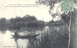 PAS DE CALAIS - 62 - 06 - 2016 - ARDRES -Lac Du Marais Avec Barques - Ardres