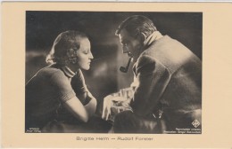 Brigitte Helm - Rudolf Forster - Actors