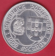Portugal - 1000 Escudos Argent - 1995 - SUP - Portugal