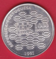 Portugal - 1000 Escudos Argent - 1997 - SUP - Portogallo