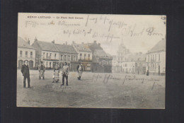 Carte Postale Henin-Lietard La Place Sadi Carnot 1915 - Henin-Beaumont