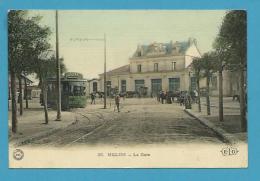 CPA 85 - Tramway Gare De MELUN 77 - Melun