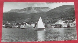 74 - Lugrin - ( Haute Savoie ) - Le Lac Léman Et Les Mémises ( 1677 M ) ::: Bateaux Voiliers   ------------ 358 - Lugrin