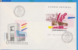 ART BRINCUSI SCULPTOR  ROMANIA FDC - FDC