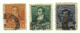1892 - Argentina 96/97 + 100 Ordinaria C4242 - Used Stamps