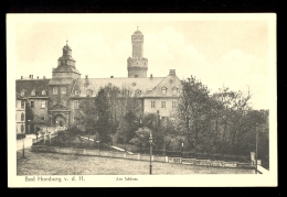 Bad Homburg V.d. H. Am Schloss / Postcard Not Circulated, 2 Scans - Bad Homburg