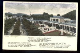 Bad Kissingen Kurhaus / Postcard Circulated, 2 Scans - Bad Kissingen