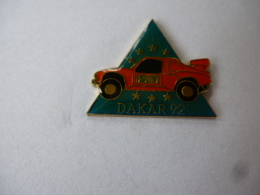 PINS AUTOMOBILE RALLYE DAKAR  92 /  Signé BY  I.D. ACTION / 33NAT - Rally