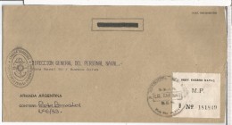 ARGENTINA CC CORREO OFICIAL NAVAL COMANDO DE LA FUERZA DE SUBMARINOS - Sous-marins