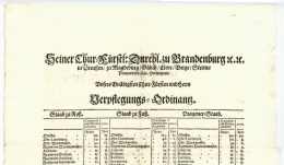 HOLLÄNDISCHER KRIEG - Brandenburgische Truppen - LAUCHHEIM 1675 - Baden-Württemberg - Documents Historiques