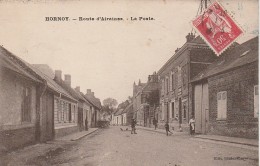 80 - HORNOY - Route D'Airaines - La Poste - Hornoy Le Bourg