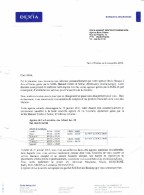 Courrier Annonçant La Disparition De L'Agence Dexia, Rue Du Progrès à Bois-d'Haine (8/10/2010) - Documents Historiques