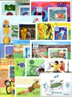 UEFA Fußball-EM 2016 Paris 16 Blocks O 140€ Fußballer Spieler Bloques Hb Hojitas Topics Sport Blocs M/s Sheets Bf Soccer - Used Stamps