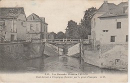 80 - PICQUIGNY - La Grande Guerre 1914-15 Pont Détruit Par Le Génie Français - Picquigny