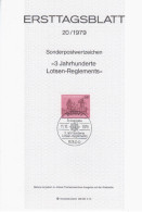 Germany Deutschland 1979-20 3 Jahrhunderte Lotsen-Reglements, Pilot Regulations, Ship Ships, Canceled In Bonn - 1974-1980