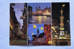 Switzerland Suisse Lucerne Multi View   Stamp 1981 A 106 - Lucerna