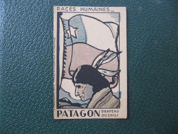 Carte Pub PHOSPHATINE - PATAGON - DRAPEAU CHILI - (Image à Coloriage Instantané) - Amerika