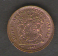 SUD AFRICA 1 CENT 1991 - Afrique Du Sud