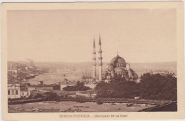 TURQUIE,TURKEY,TURKIYE,CONSTANTINOPLE,ISTANBUL  EN 1917,CARTE ANCIENNE,JENI DJAMI - Türkei