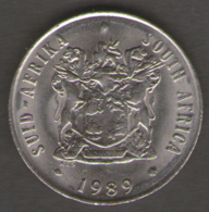 SUD AFRICA 20 CENTS 1989 - Sudáfrica