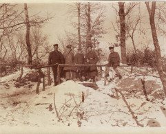 Photo 1917 TROSTYANETS (Troscianiec, Ost-Galizien) - Position Allemande, Rgt 33 Batt 8 (A146, Ww1, Wk 1) - Ukraine