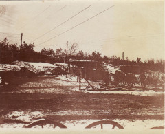 Photo 1917 TROSTYANETS (Troscianiec, Ost-Galizien) - Position Allemande, Rgt 33 Batt 3 (A146, Ww1, Wk 1) - Ukraine